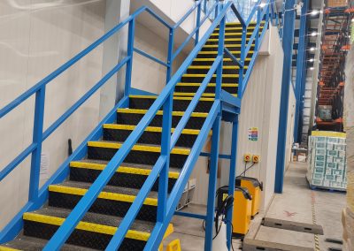 Part 'M' compliant mezzanine staircase
